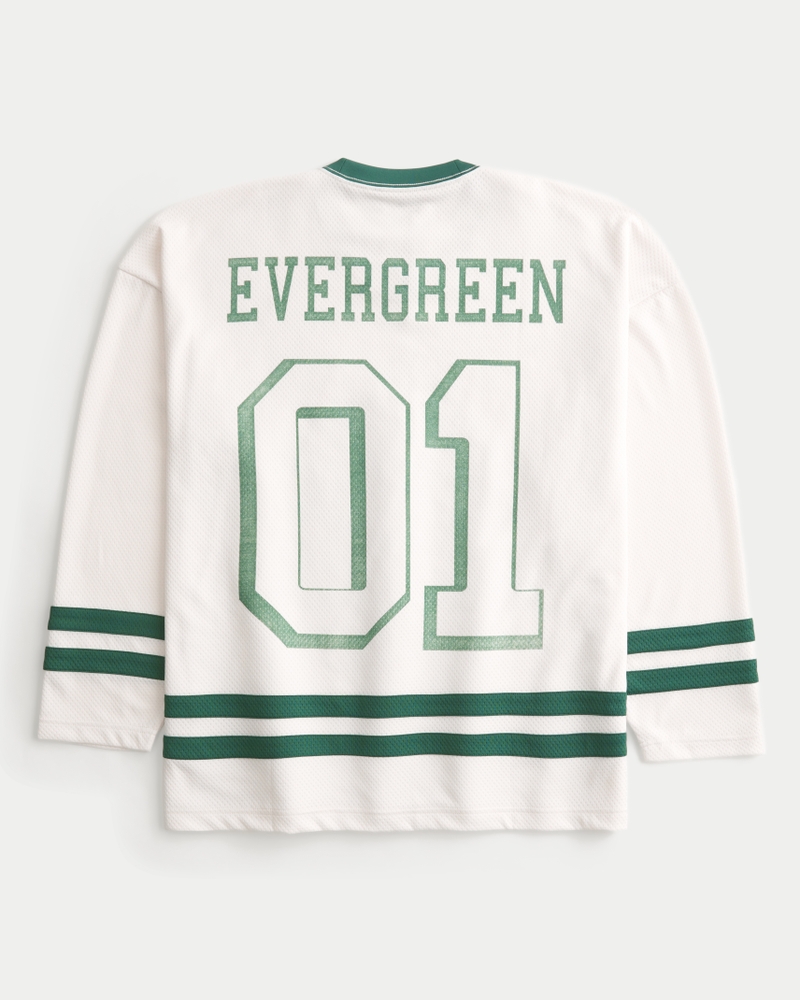 loose-fitting new orleans pattern ice hockey jersey