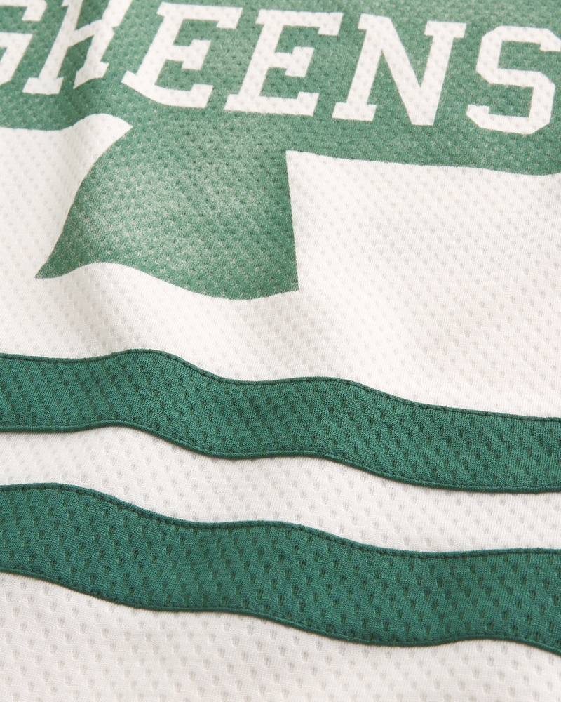 loose-fitting new orleans pattern ice hockey jersey