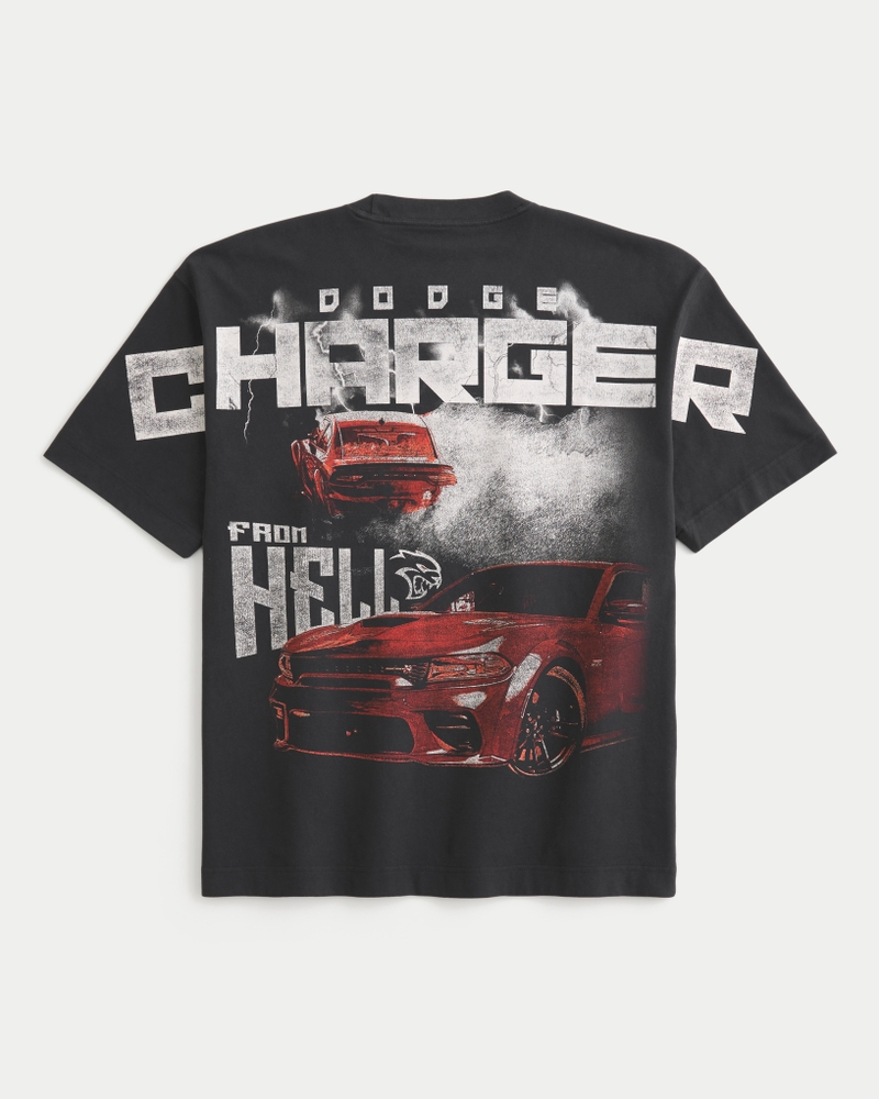 square-cut chunky toyota supra graphic t-shirt