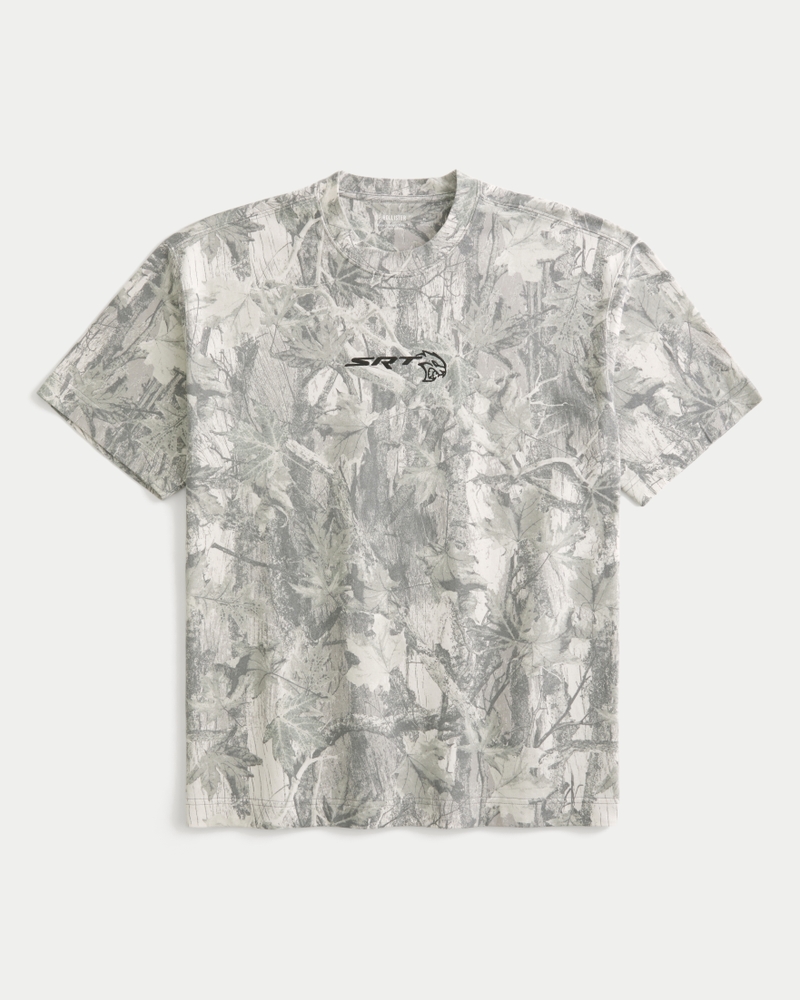 square-cut chunky toyota supra graphic t-shirt