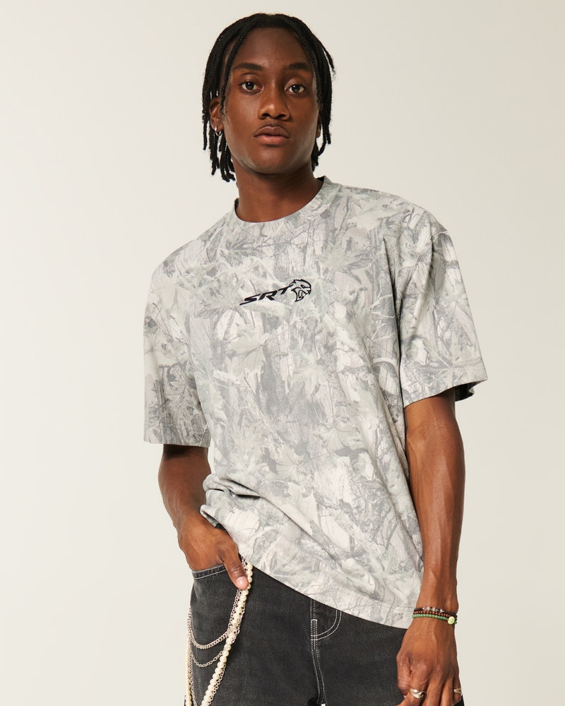 square-cut chunky toyota supra graphic t-shirt