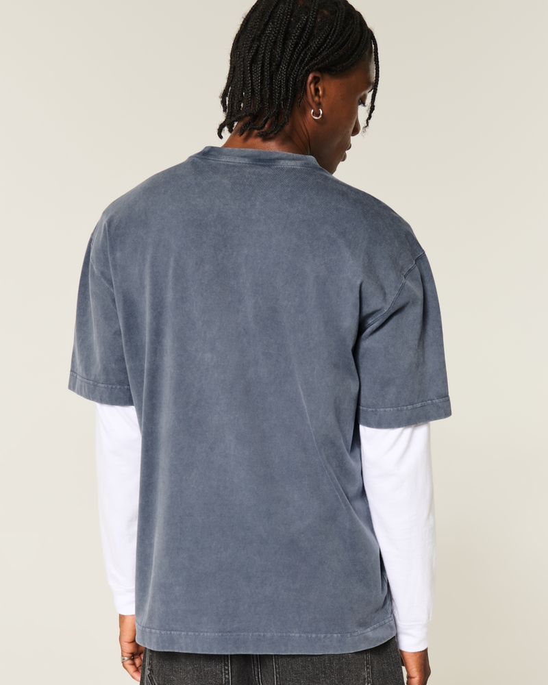 square-cut chunky toyota supra graphic t-shirt