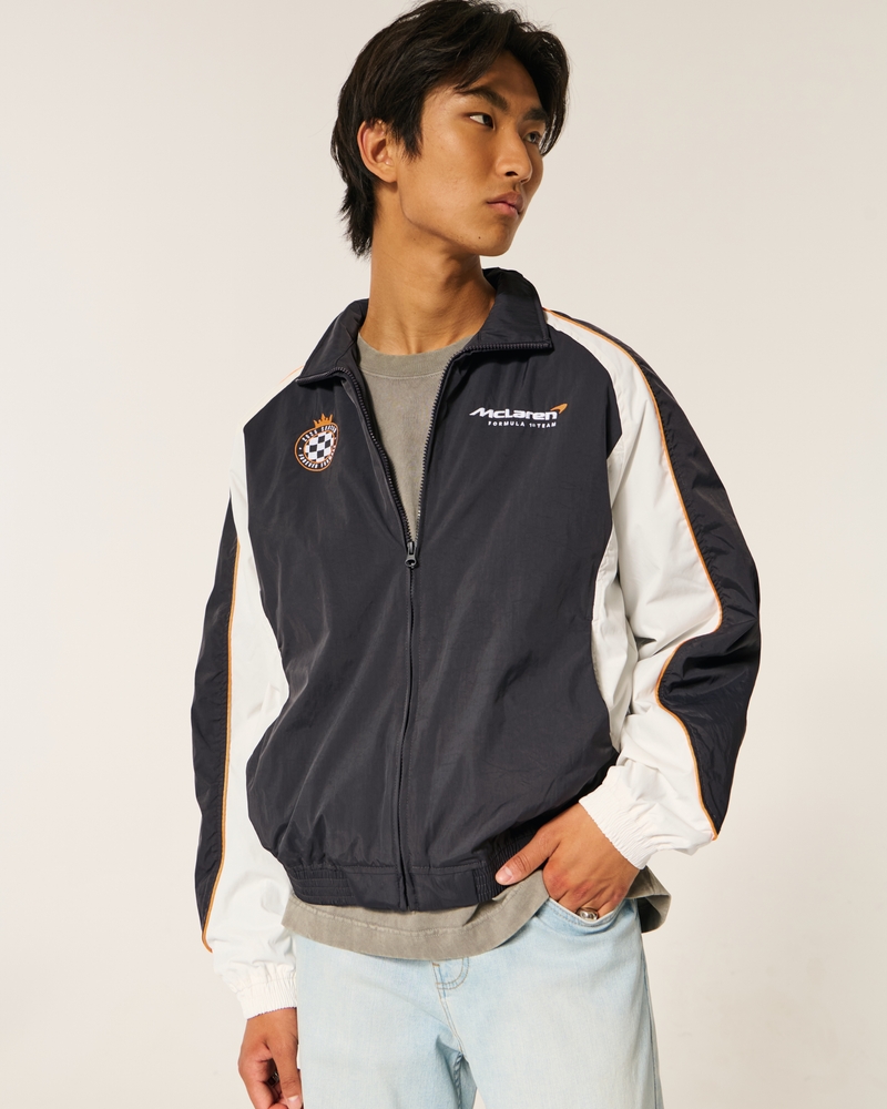 shelby patterned track jacket