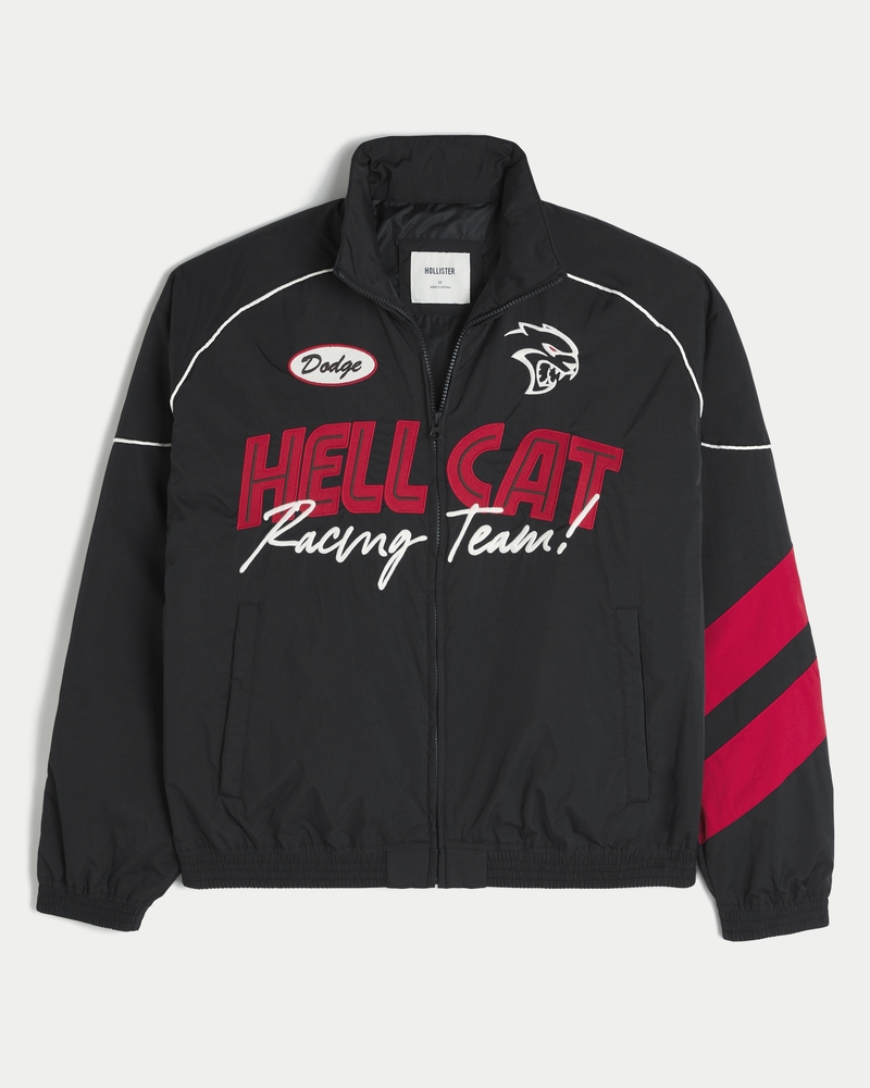 shelby patterned track jacket