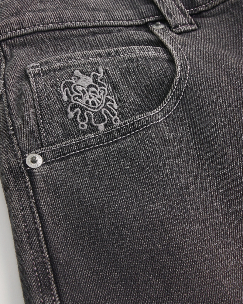 camouflage skateboard loose-fitting painter jeans
