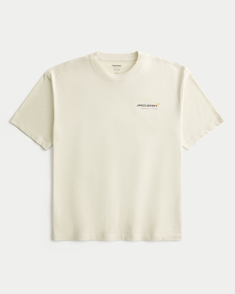square-fit mclaren graphic t-shirt