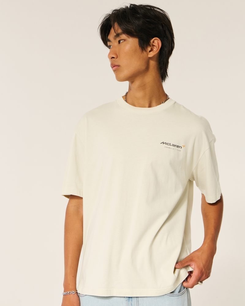 square-fit mclaren graphic t-shirt