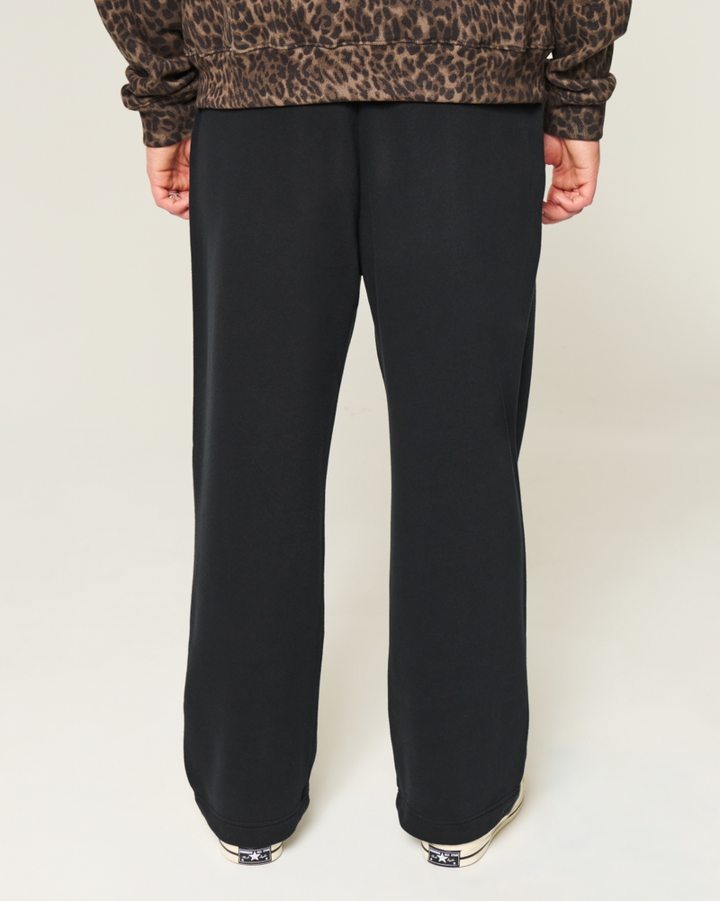 loose-fitting snakeskin pattern sweatpants