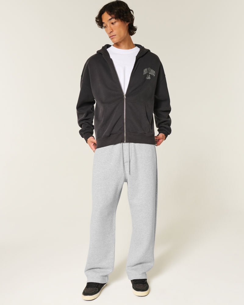 loose-fitting snakeskin pattern sweatpants