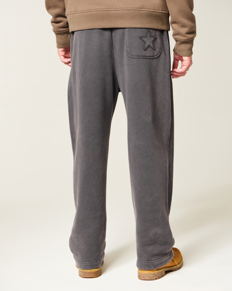 loose-fitting snakeskin pattern sweatpants