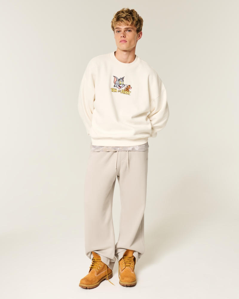 camouflage oversized sweatpants