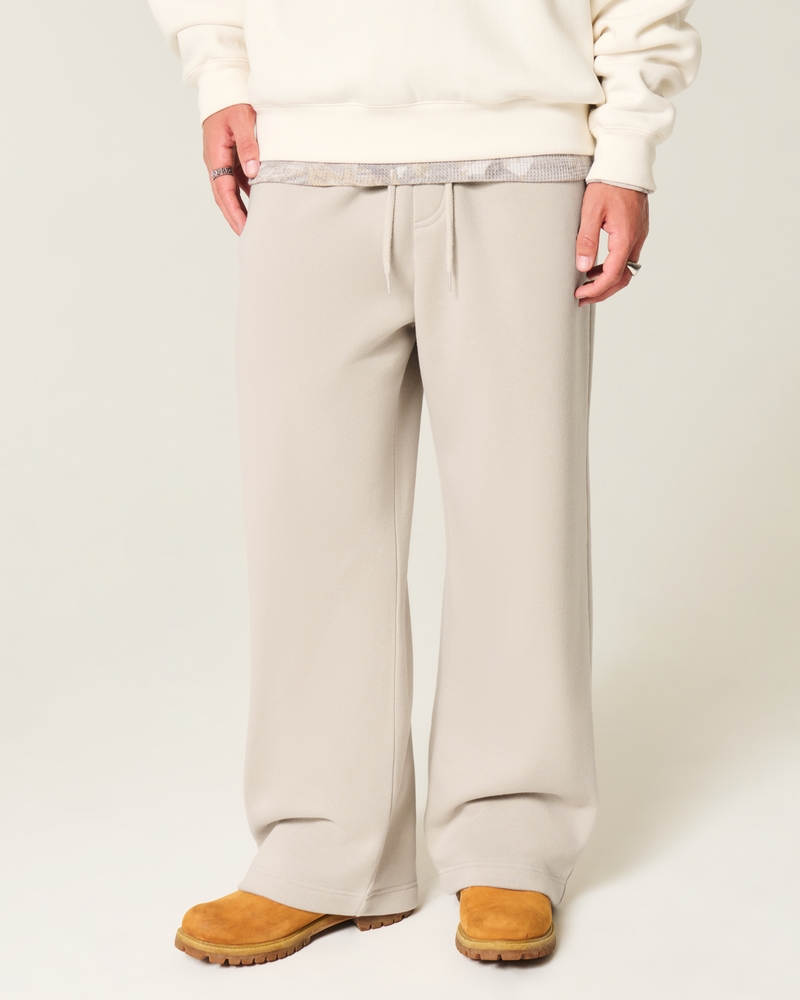 camouflage oversized sweatpants