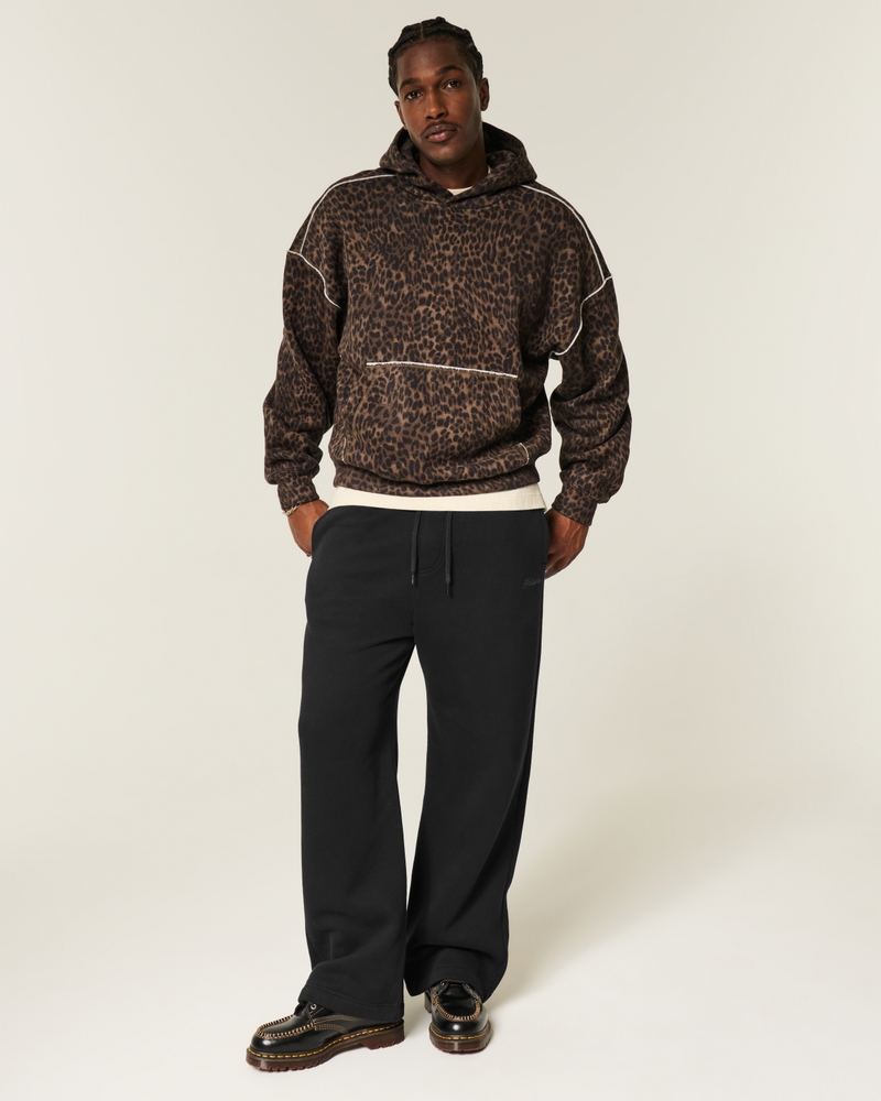 camouflage oversized sweatpants