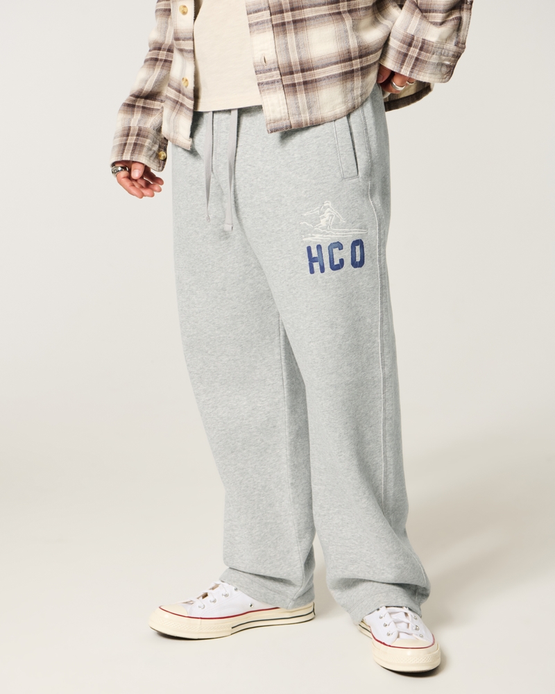 holiday vault release california print loose-fitting sweatpants
