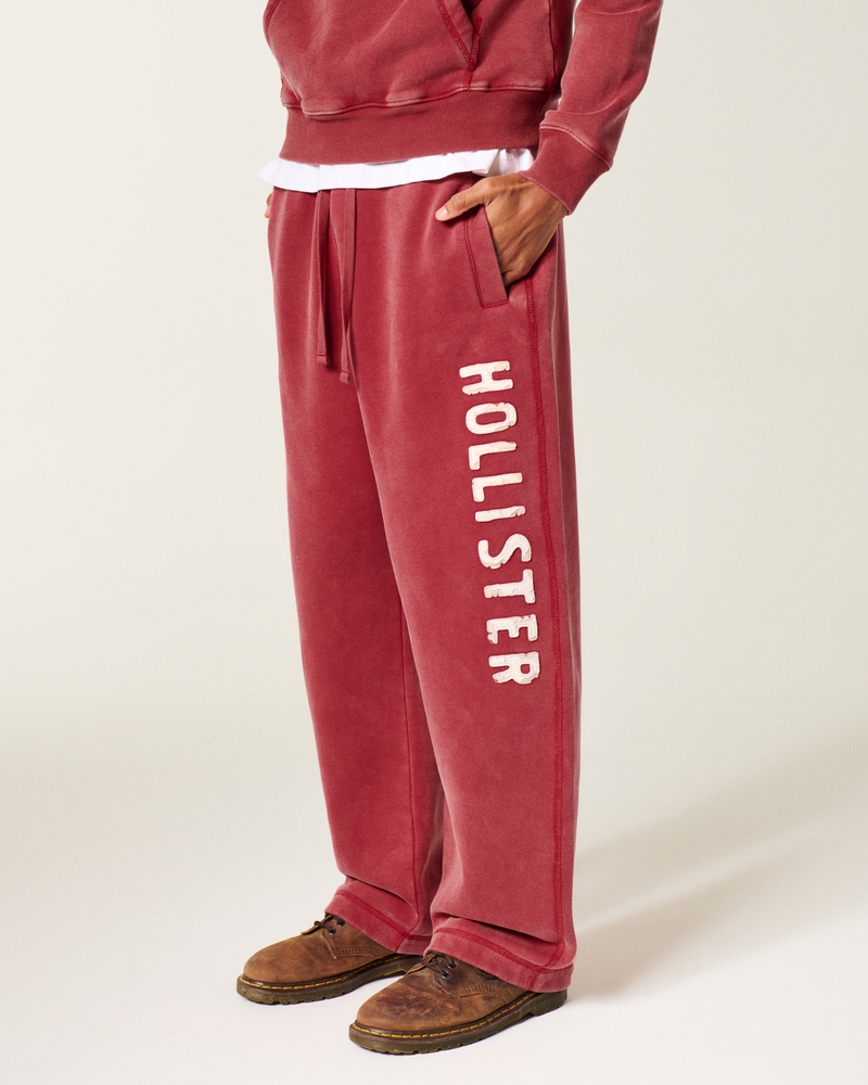 holiday vault release california print loose-fitting sweatpants
