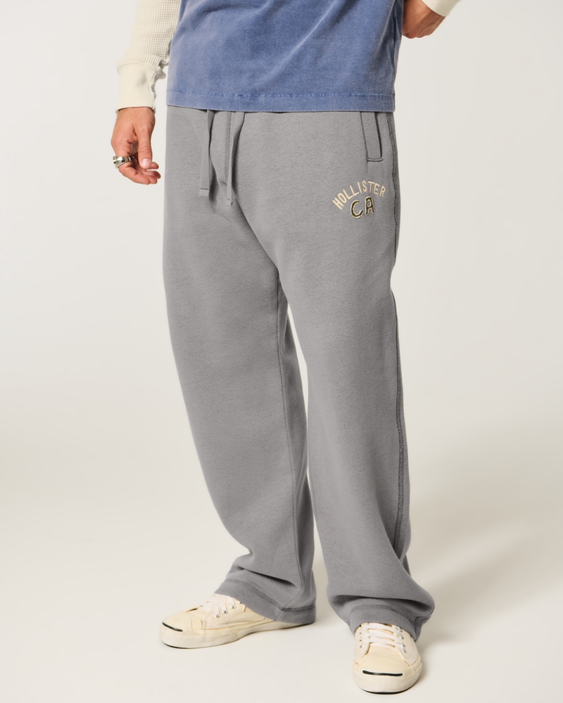 holiday vault release california print loose-fitting sweatpants