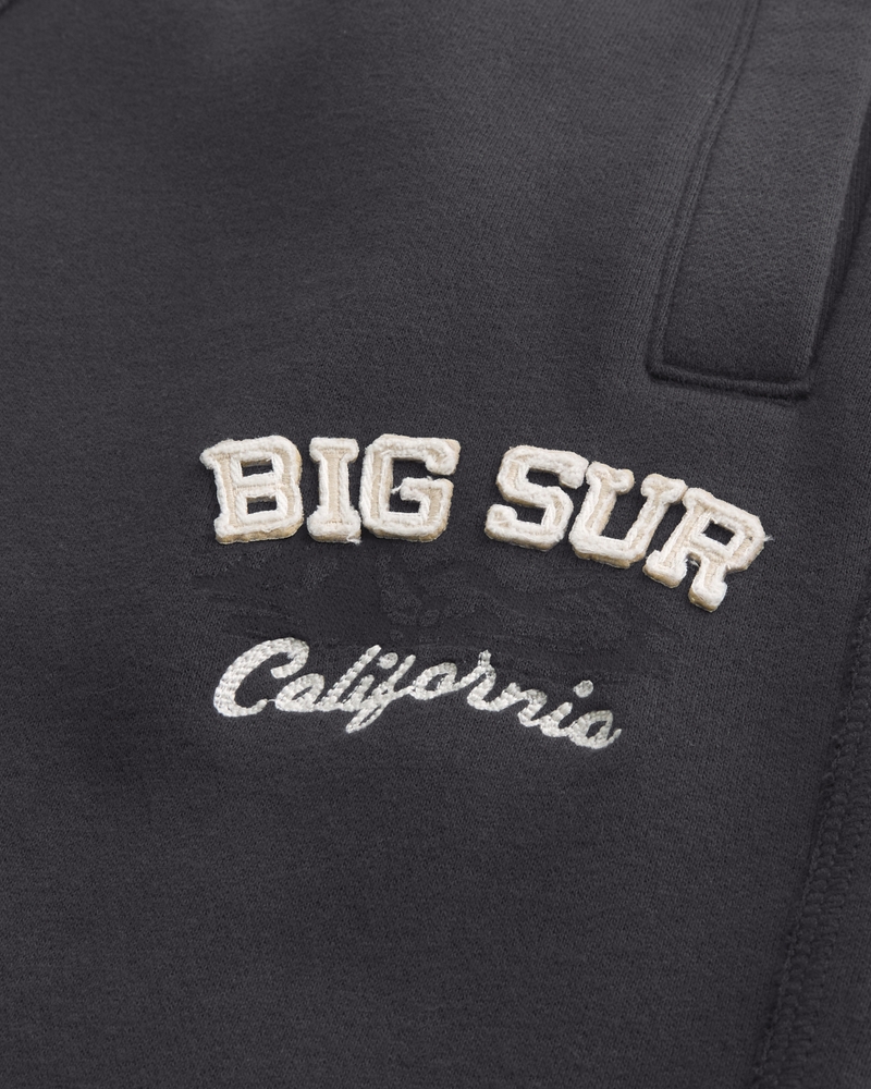 holiday vault release california print loose-fitting sweatpants