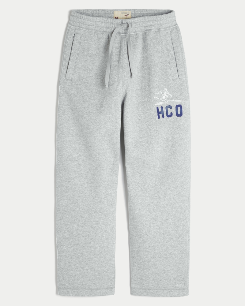 holiday vault release california print loose-fitting sweatpants