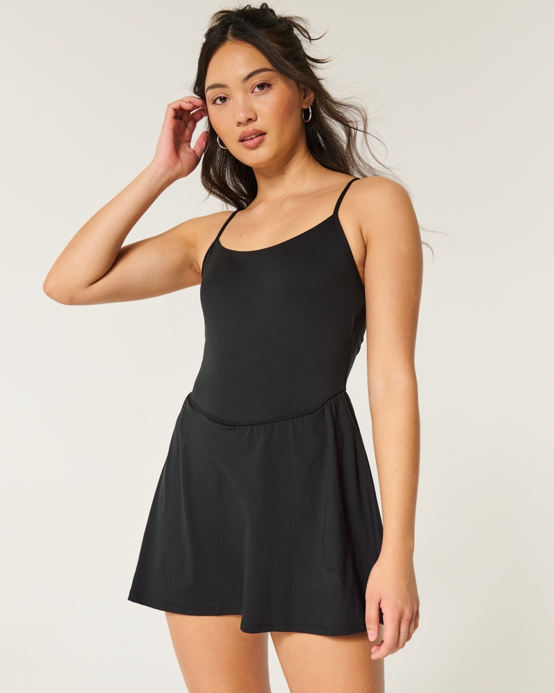 gilly hickss energetic and dynamic back-tie jumpsuit