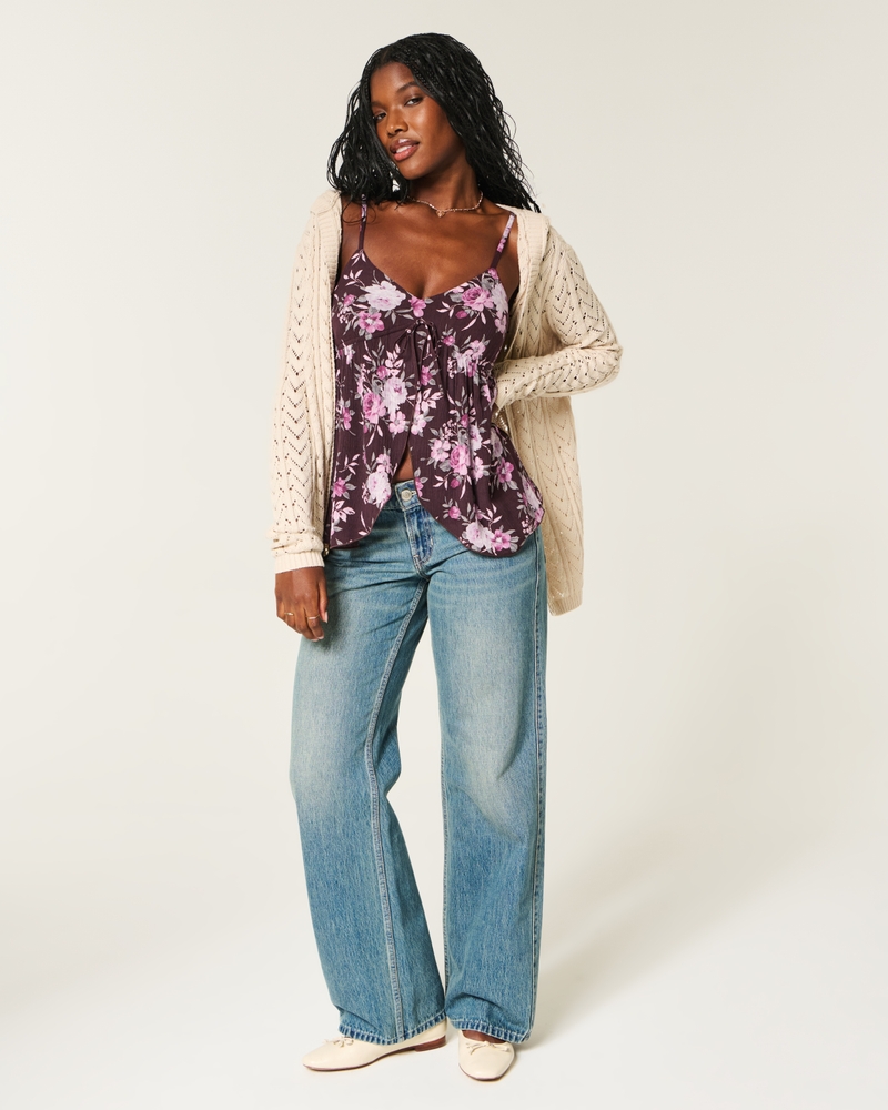 flowy and relaxed babydoll vest