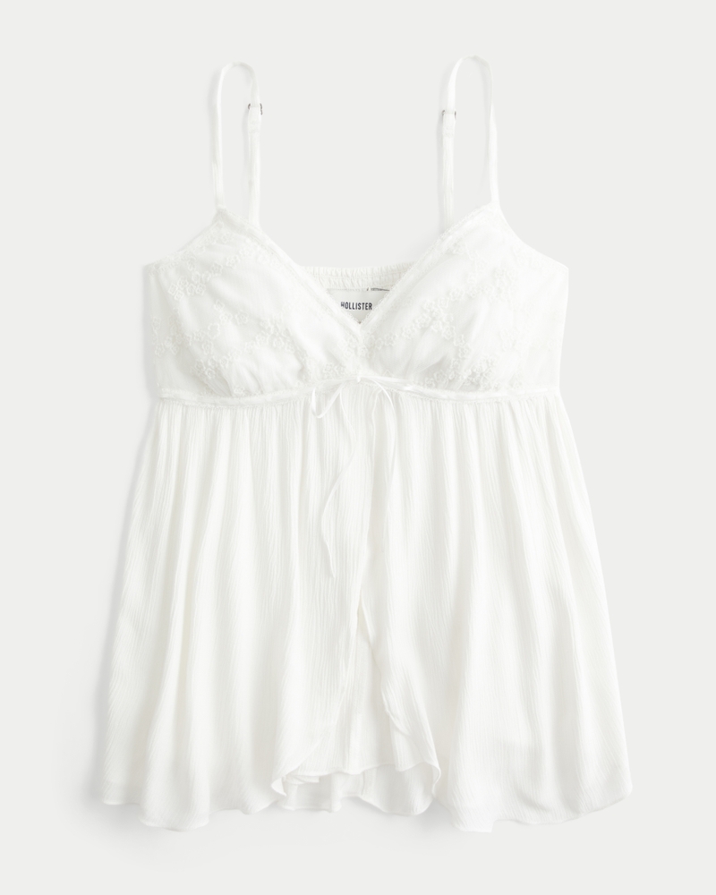 flowy and relaxed babydoll vest
