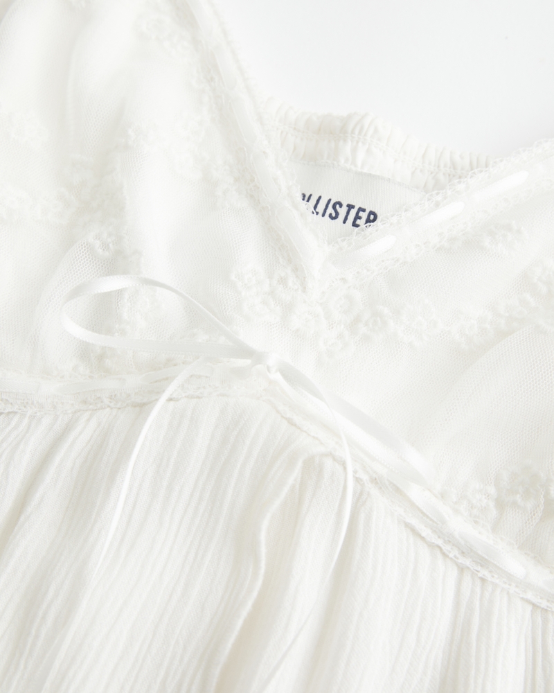 flowy and relaxed babydoll vest